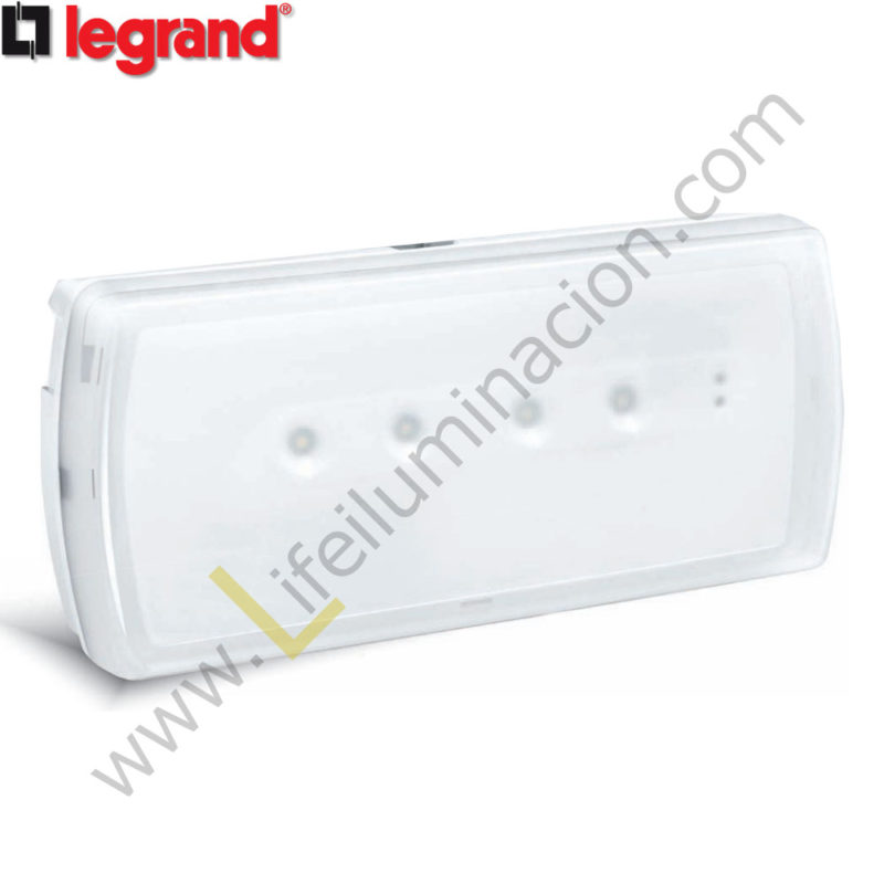 Luz de emergencia Led U21 “Legrand” 1h 200 lúmenes P/NP LIFE ILUMINACION