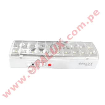 OP-208S-20 Luz de emergencia de 20 LED SMD 10 HRS Duración Original Nuevo - Cumple INDECI