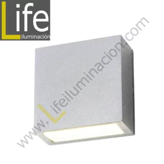 112/LED/6W/30K-WH/M APLIQUE EXTERIOR 6W LED 3000K IP54 COLOR BLANCO MU