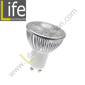 GU10/LED/3W/60KB/M LAMPARA LED GU10 LIGHTECH 3W 60KB DOBLE BLISTER M