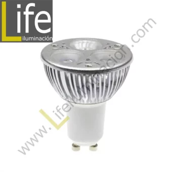 GU10/LED/5W/30K/220V LAMPARA LED GU10 5W 3000K 330LM 220V-60HZ