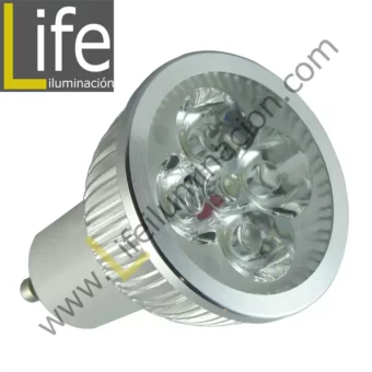 GU10/LED/8W/60K/220V LAMPARA LED 8W GU10 6000K MULTIVOLTAJE