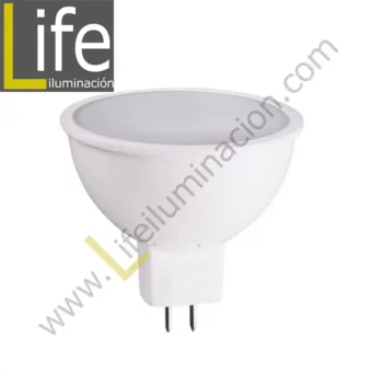 GU5.3/LED/7W/60K/220V LAMPARA LED 7W G5.3 6000K 220V-60Hz DOBLE BLISTER