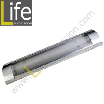 228A/LED/36W/60K/SL PRISMATICO PLANO C/DIFUS.LED 36W 3200LM 60K SILVER
