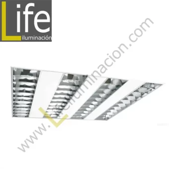 MQ144IA-Y14X4/SE ART.NEXXUS EMPOT 4X14W/T5 C/REJ.ALUM.MATE SE