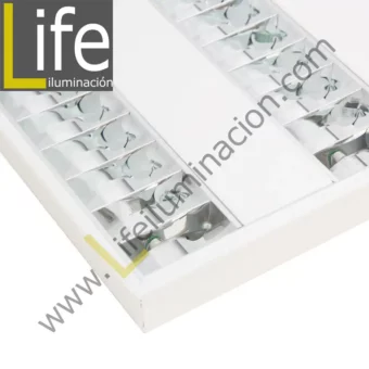 MQ282IA-Y28X2 ART.NEXXUS EMPOT 2X28W/T5/4000K C/ REJ.ALUM MATE