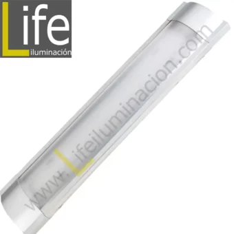 MX228A-Y40X2ET/BL PRISMATICO PLANO 2X36W BLANCO INC.TUBO 6400K (T8)