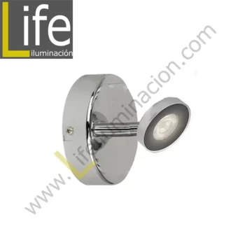 1002/LED/5W/30K/220V SPOT LED 5W 3000K 400LM 220V D=9CM H= 12CM