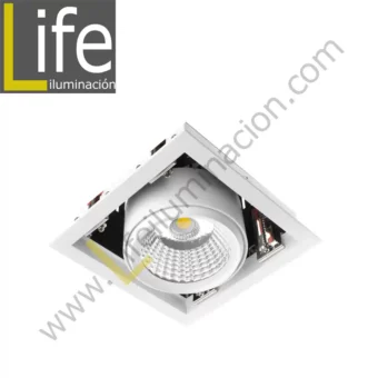 500/LED/25W/40K/WH SPOT LED P/EMPOTRAR 25W 4000K WH 220V/60HZ 1800 Lm – 2200 Lm