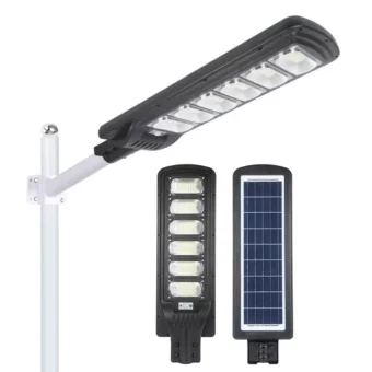 PASTORAL SOLAR LED 300W / IP 65/  RECARGA RÁPIDA / BATERÍA 5 AÑOS DE DURACIÓN / ABS plastico/ Ilum 150m2/ T.C. 5H / T.D. 12 H / Radar Sensor / LED 20% Brillo