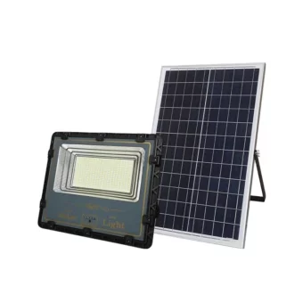 REFLECTOR SOLAR LED 150W /CARGA SOLAR /1100 Lm / IP 65 /115m3/CONTROL REMOTO INTELIGENTE/  T.C. 5H / T.D. 12 H /Indicador de Cantidad Electrica