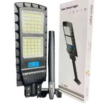 PASTORAL SOLAR 200W INTEGRADO ALTA EFICIENCIA LUMINICA 120m2 CONTROL REMOTO INTELIGENTE SENSOR Y SOPORTE