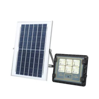 REFLECTOR SOLAR LED 150W /CARGA SOLAR /1100 Lm / IP 65 /115m3/CONTROL REMOTO INTELIGENTE/  T.C. 5H / T.D. 12 H /Indicador de carga