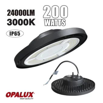 HIGH BAY 200W  "OPALUX", 3000K,24000LM,100-240V