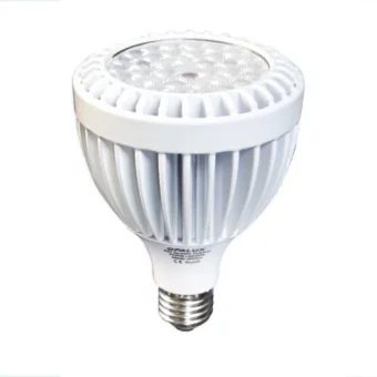 PAR30 BLANCO E27 LUZ BLANCA 40W 220V "OPALUX" 6500K 4000LM ANGULO 30° FACTOR DE POTENCIA 0.9 CJX32