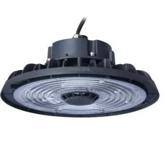 HIGH BAY LED 150W 21000LM PHILIPS 6500K IP65 NEGRO LED210 WB BY320P G2 120-277V