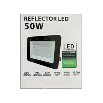 REFLECTOR LED 50W CUB 4000LM 7000K JP66 50,000HRS LUZ BLANCA