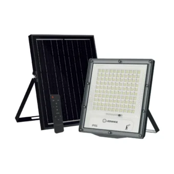 REFLECTOR LED SOLAR 120W LEDVANCE 6500K 2000LM CON SENSOR Y CONTROL IP66 50000HRS