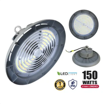 LUMINARIA LED HIGH-BAY 150W "OPALUX" 27000LM 3CCT IP65
