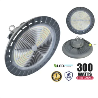 LUMINARIA LED HIGH-BAY 300W "OPALUX" 54000LM 3CCT IP65