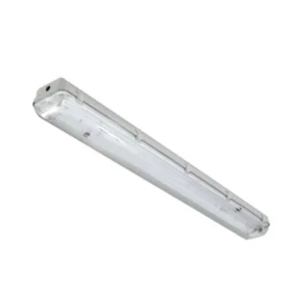 LUMINARIA HERMETICA DLUX P/2 TUBOS LED 600MM 220V IP65