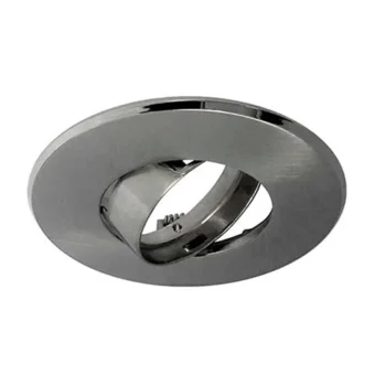 COBERTOR LLANO LIGHT  SATIN ZAMAC D=10.8CM INCL. SOCKET GU10