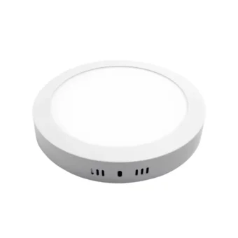 PANEL LED 24W CUB REDONDO 3000K 2160LM 165-265V LUZ CALIDA