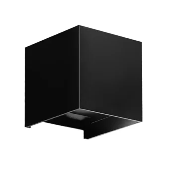 APLIQUE EXTERIOR LED 6W LIGHT 30K 360LM 92G 100-240V/50-60HZ NEGRO EXTERIOR IP65