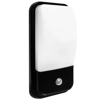 APLIQUE EXTERIOR LED 20W LIGHT 60000K 1500LM IP65 120G 150X86X300MM SENSOR 180-240V/50-60HZ FACTOR DE POTENCIA 0.9