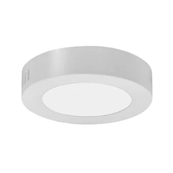 PANEL LED PRO 6W LIGHT REDONDO ADOS 65000K 480LM WH D123X35MM 110G 110-265V/50HZ