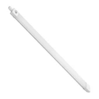 LUMINARIA HERMETICA 36W LIGHT 65000K C/SENSOR 4320LM IP65 1240X51X44MM 185-265V/50-60HZ