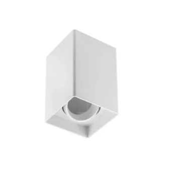 SPOT LED LIGHT P/ADOSAR GU10 CUBO  80X80X125MM 100-240V/50-60HZ BLANCO IP20