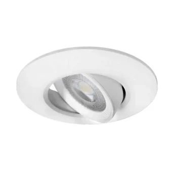 SPOT LED EMPOTRABLE 5W LIGHT 6000K 425LM 38G BLANCO CIRCULAR D105X45