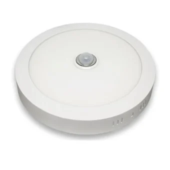 PANEL LED 12W DXS 1080LM 7500K CON SENSOR DE MOVIMIENTO