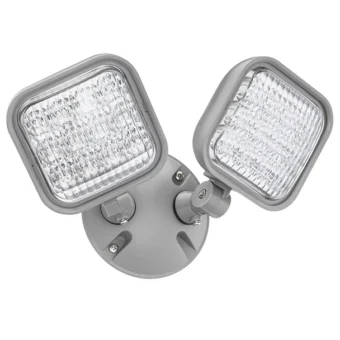LUZ DE EMERGENCIA LITHONIA 2W ERE T WP SQ CERTIFICACION UL & NFPA