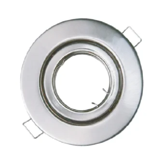 SPOT CON SOCKET GU10 GLIGHT CERAMICO PLATEADO