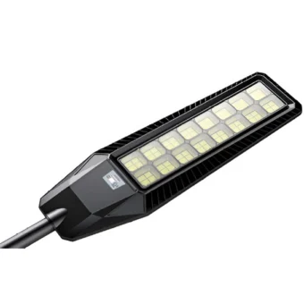 LUMINARIA DE ALUMBRADO PUBLICO 400W SOLAR INTEGRADO 40000 LUMENS CON CONTROL Y SOPORTE SENSOR Y FOTOCELDA