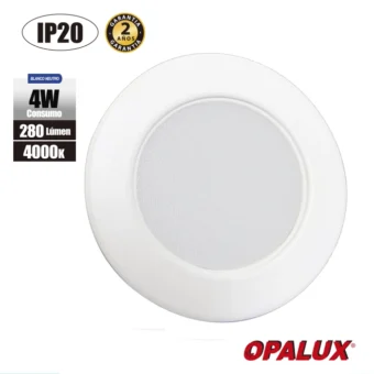 SPOT PARA MUEBLE 4W OPALUX 4000K BLANCO