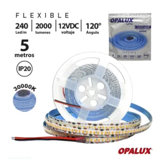 CINTA LED 30000K 240LED "OPALUX" 12V IP20