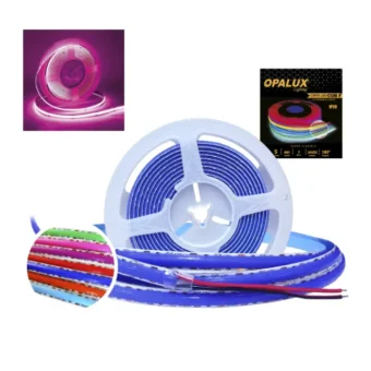 CINTA COB "OPALUX" 24V ROSADO  SM 480L/M  IP20  MASTERX50