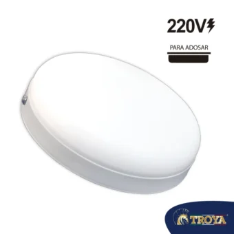 PANEL LED REDONDO 24W TORTA "TROYA" BLANCO 175-265V