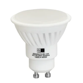 FOCO DICROICO LED 10W GLIGHT GU10 2700K 1000LM CERAMICO Y PC