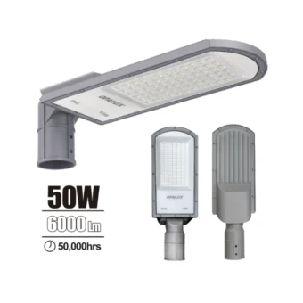 LUMINARIA P/PASTORAL 50W PRO "OPALUX" 3000K LUZ CÁLIDA 6000LM MASTERX8