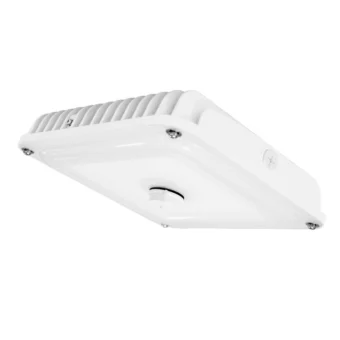 LUMINARIA CANOPY EIKO LED 25/40/60W POTENCIA LED AJUSTABLE 5000K DIMABLE  3350/5200/7400LM UL IP65 IK10