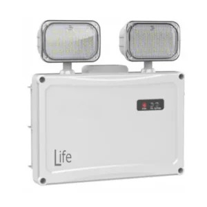 LUZ DE EMERGENCIA POWER EXTERIOR IP65 IK07 e INTERIORES 52LED 40W MAS DE 6HRS "LIFE" 200M2 POLICARBONATO 100% ORIGINAL
