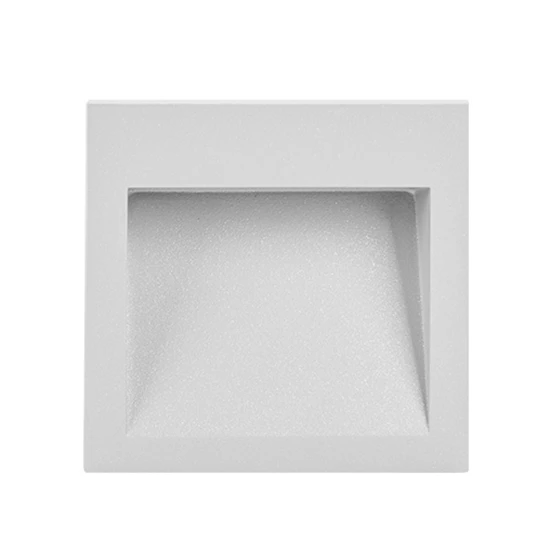 LUZ GUIA LED 3W LIGHT 3000K 135LM DE ALUMINIO BLANCO 220-240V/60HZ IP65