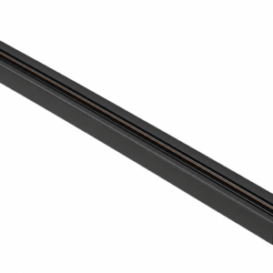EQUPO RIEL 1 MT LIGHT NEGRO DE ALUMINIO