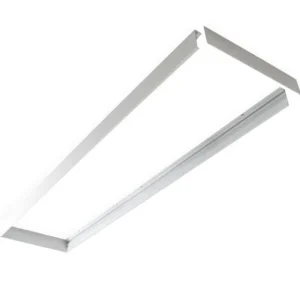 MARCO PARA ADOSAR PANEL LED 30x120CM LIGHT C/BLANCO PARA ADOSAR
