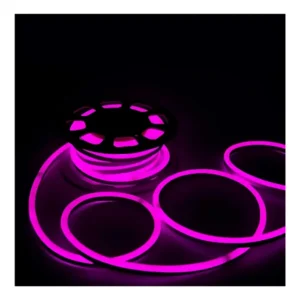 CINTA NEÓN POR ROLLO DE 50METROS - 220V -2835-120LED5MM ROSADO