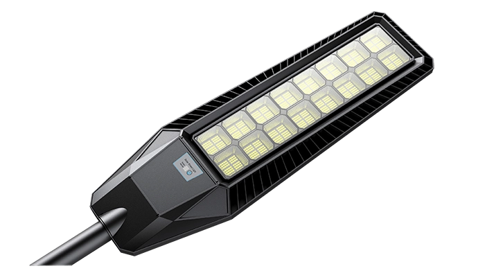 LUMINARIA DE ALUMBRADO PUBLICO 400W SOLAR INTEGRADO LUMENS CON CONTROL Y SOPORTE SENSOR Y FOTOCELDA
